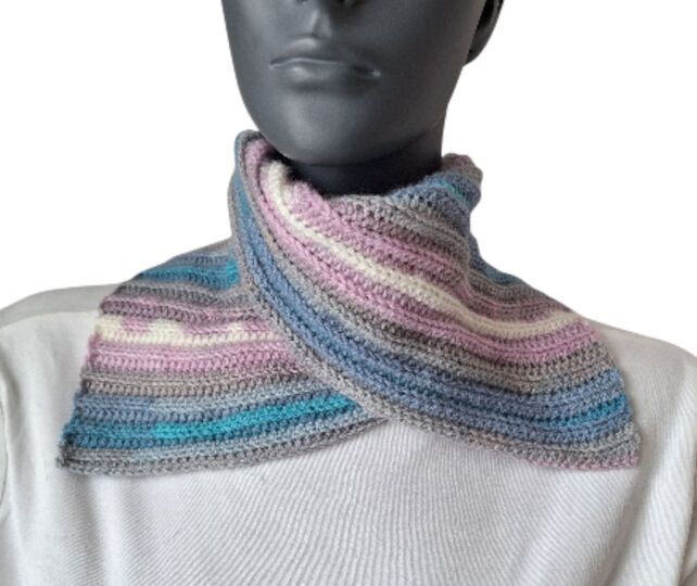 Häkelanleitung Schalkragen, Neckwarmer, Kragenschal, Halssocke  #348