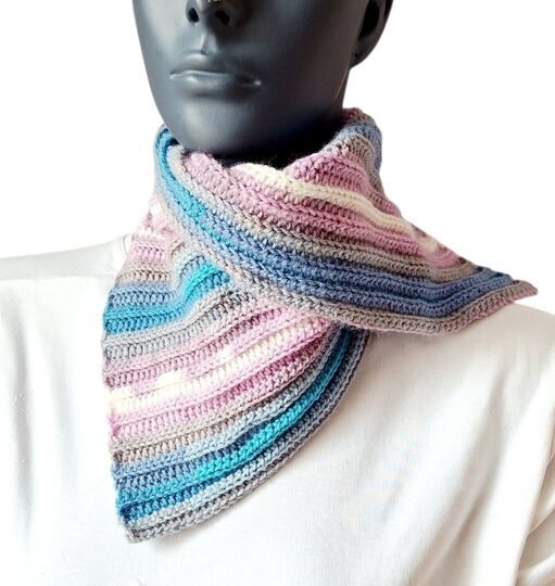 Häkelanleitung Schalkragen, Neckwarmer, Kragenschal, Halssocke  #348