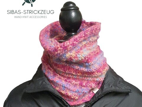 Strickanleitung Softberry Cowl – PDF Anleitung für Anfänger & Fortgeschritt