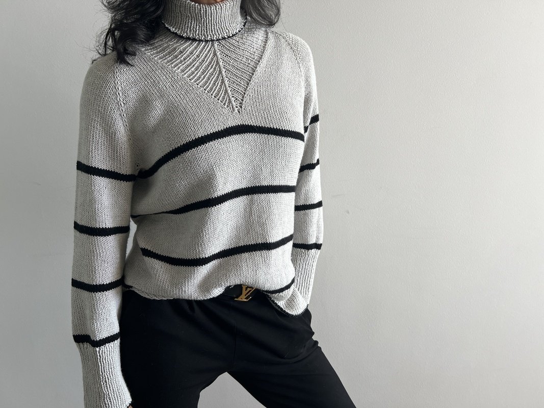 LIVIE Sweater – Strickanleitung | Raglan von oben | XS–3XL – No.269