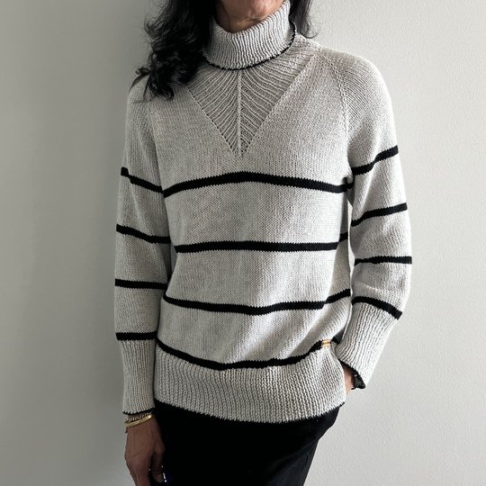 LIVIE Sweater – Strickanleitung | Raglan von oben | XS–3XL – No.269