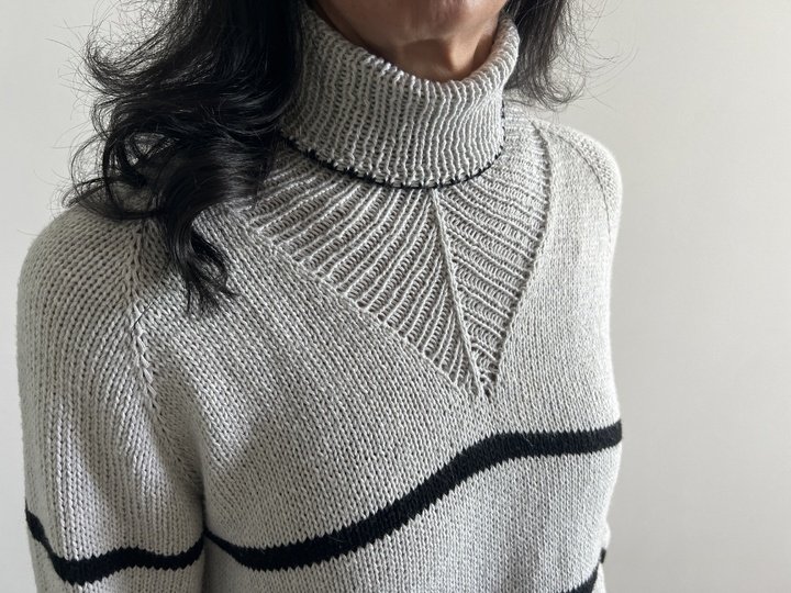 LIVIE Sweater – Strickanleitung | Raglan von oben | XS–3XL – No.269