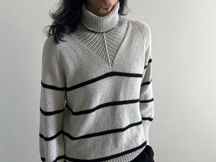 LIVIE Sweater – Strickanleitung | Raglan von oben | XS–3XL – No.269