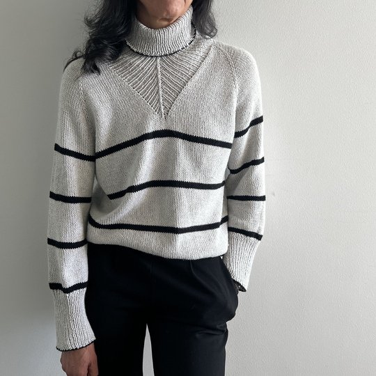 LIVIE Sweater – Strickanleitung | Raglan von oben | XS–3XL – No.269