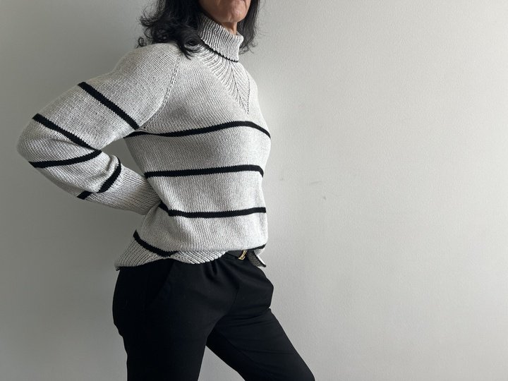 LIVIE Sweater – Strickanleitung | Raglan von oben | XS–3XL – No.269