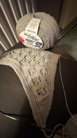 Stricktraum-Tuch 2025