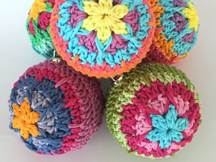 Christmas ball "Star Flower", Christmas ornaments, Christmas decorations