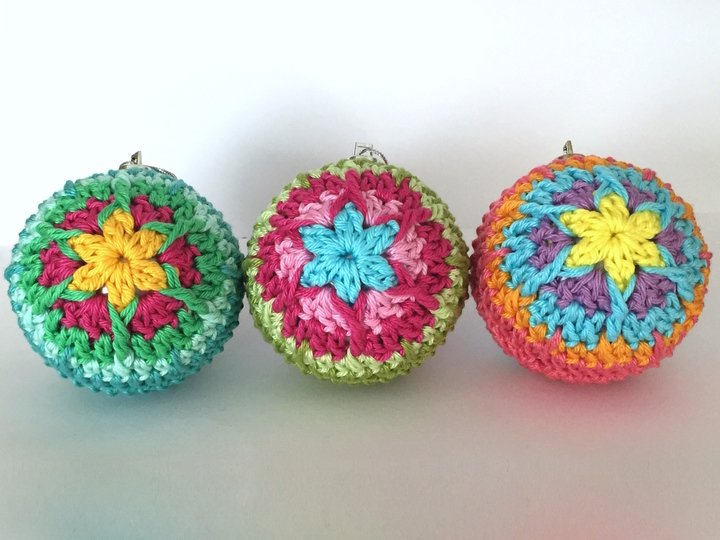 Christmas ball "Star Flower", Christmas ornaments, Christmas decorations