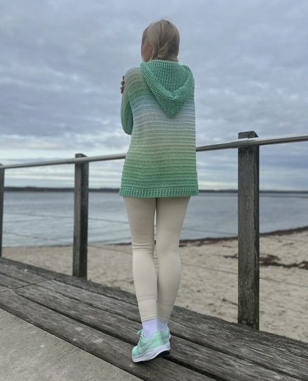 1-Bobbel-Hoodie SPORTY mit Kapuze