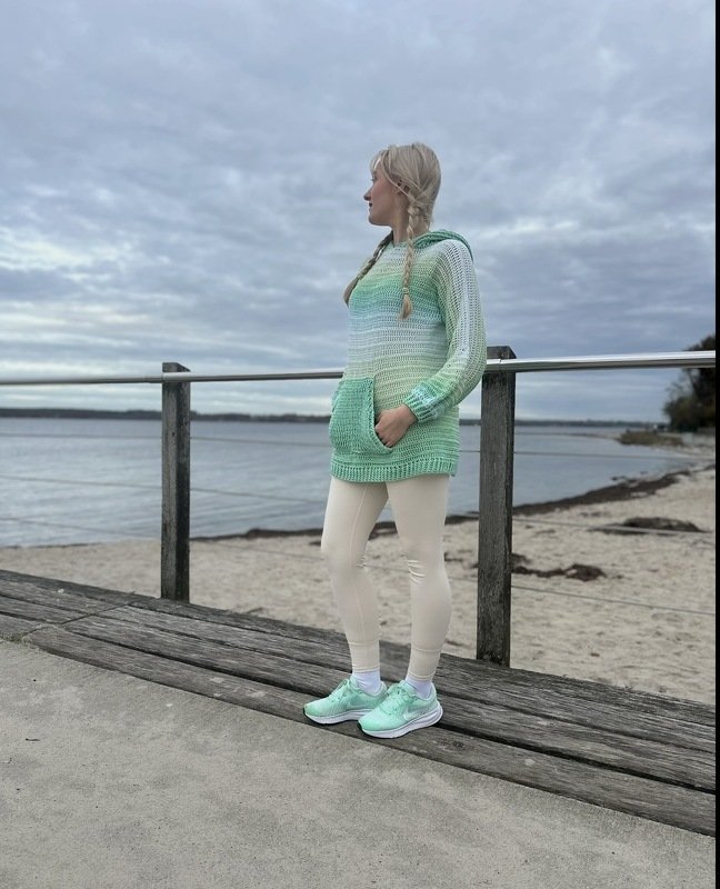 1-Bobbel-Hoodie SPORTY mit Kapuze - Bild 17