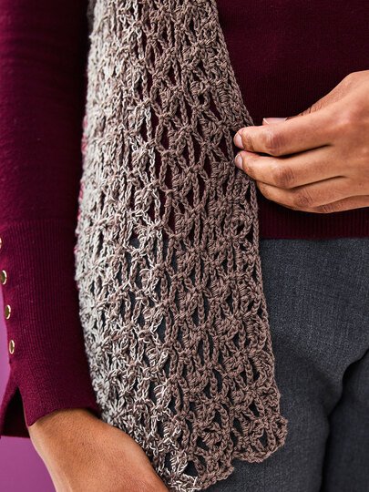 CASHUBLE ESTER …AUS DER MITTE GEHÄKELT