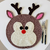 Crochet Pattern Christmas Deer Placemat for Christmas Table Decor