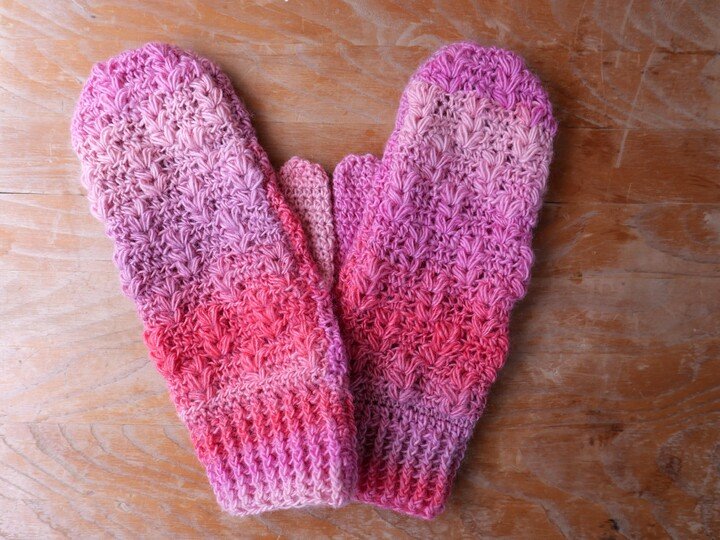 Häkelanleitung Handschuhe Jeanne - ein Blickfang