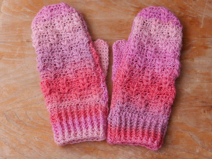 Häkelanleitung Handschuhe Jeanne - ein Blickfang