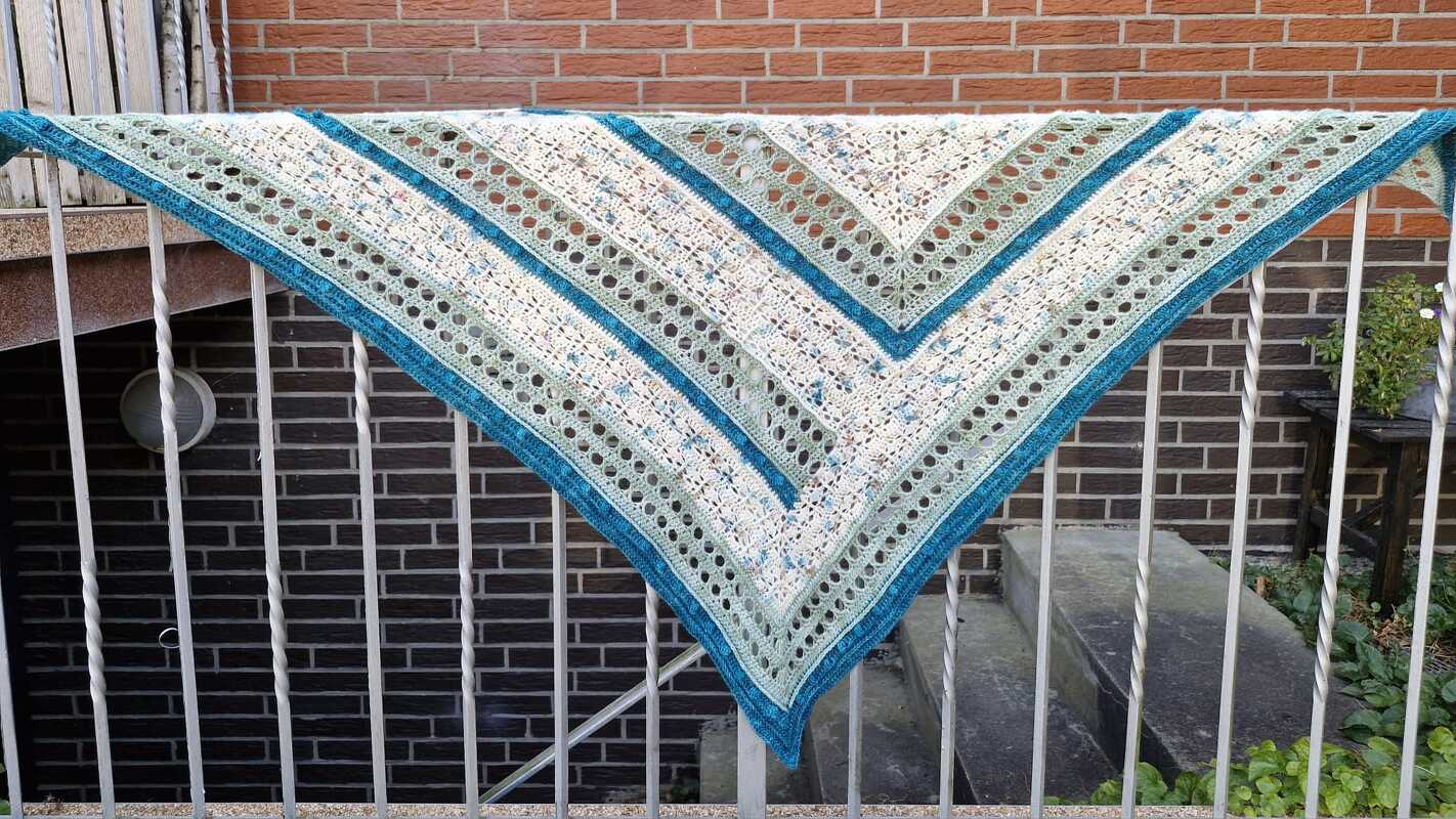 Häkelanleitung Tuch Dat Kuddel Muddel - Bild 3