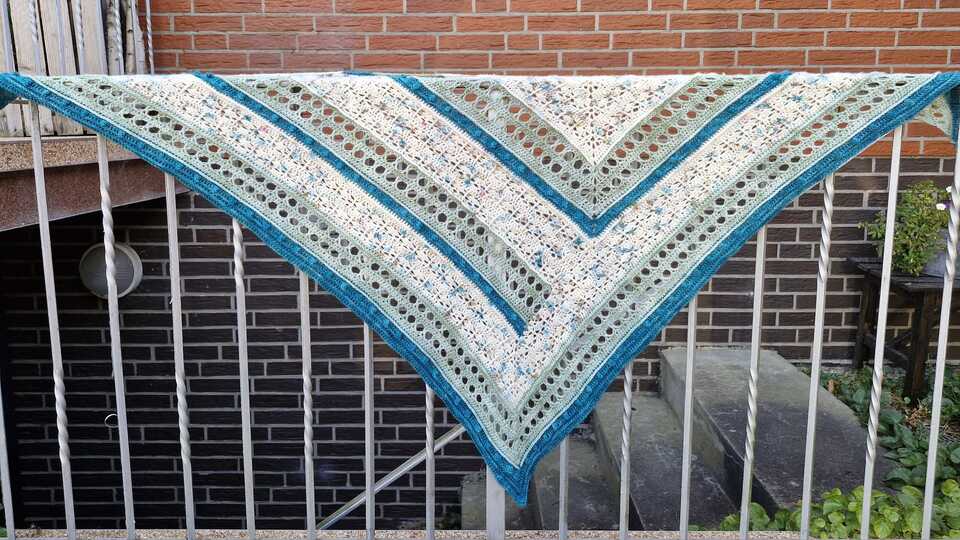 Häkelanleitung Tuch Dat Kuddel Muddel