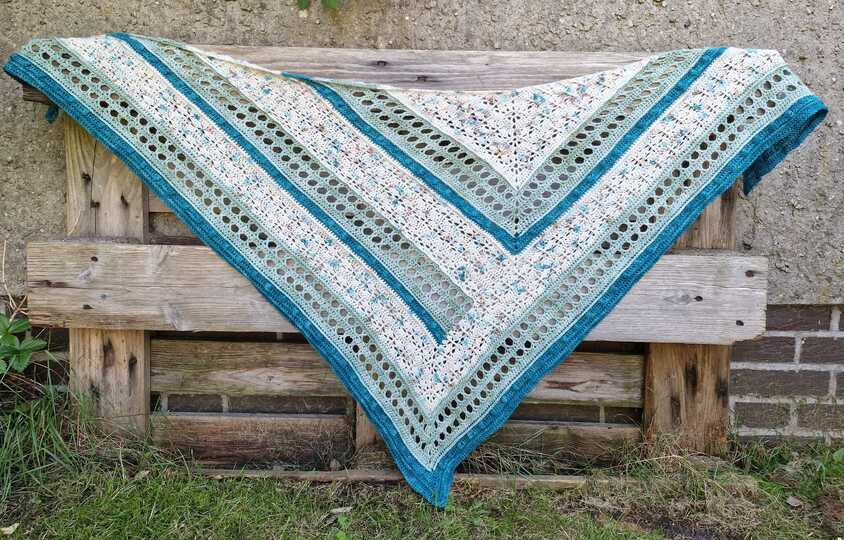 Häkelanleitung Tuch Dat Kuddel Muddel