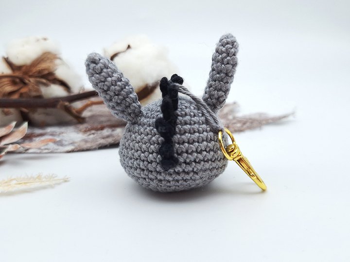 Esel-Schlüsselanhänger - Häkelanleitung, deutsch