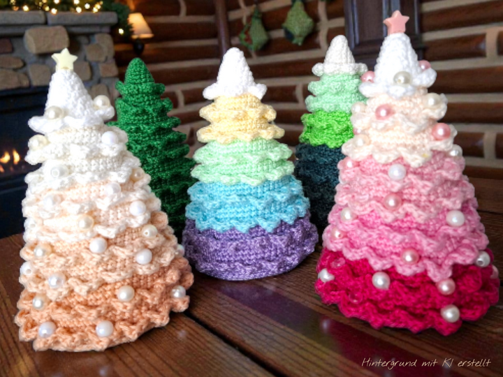 Häkelanleitung Kleines Bäumchen