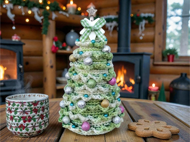 Häkelanleitung Kleines Bäumchen