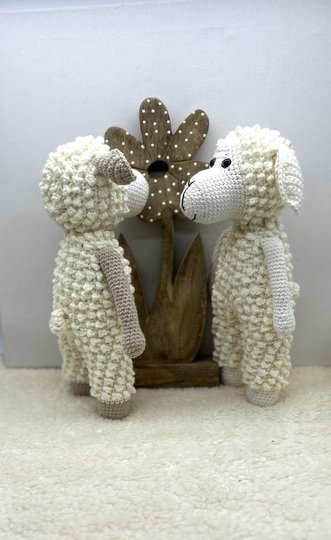 PDF-Häkelanleitung Amigurumi Schaf Shouna