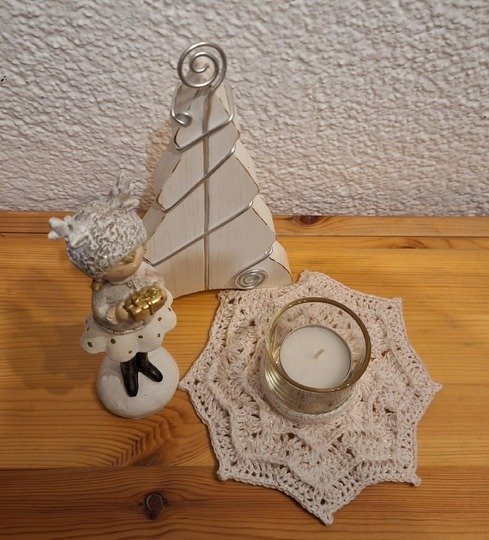 Häkelanleitung LUMO – Teelichthalter in Sternenform