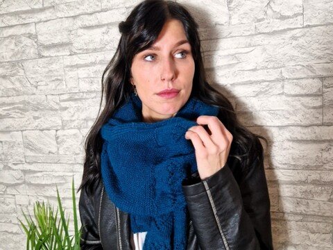 264 Strickanleitung Schal Herzilein