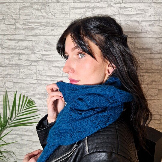 264 Strickanleitung Schal Herzilein