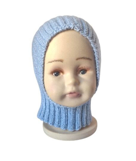 Strickanleitung Schlupfmütze,Schalmütze, Pixie-Mütze ca. 6 - 12 Monate #349