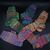 bunte Pixelsocken