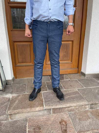 Schnittmuster Straight Leg Jeans "Der blaue Pfad" Herren Gr. 22 - 32