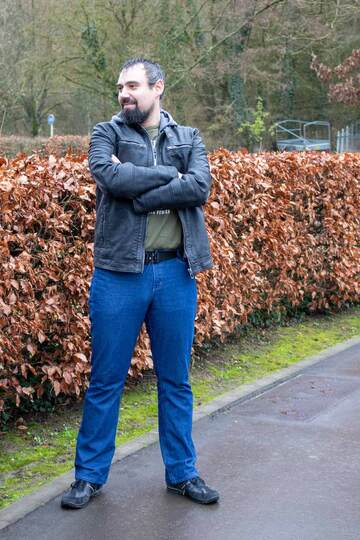 Schnittmuster Straight Leg Jeans "Der blaue Pfad" Herren Gr. 22 - 32