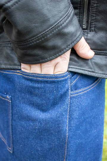 Schnittmuster Straight Leg Jeans "Der blaue Pfad" Herren Gr. 22 - 32