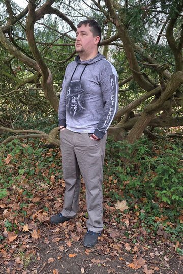 Schnittmuster Straight Leg Jeans "Der blaue Pfad" Herren Gr. 44 - 64