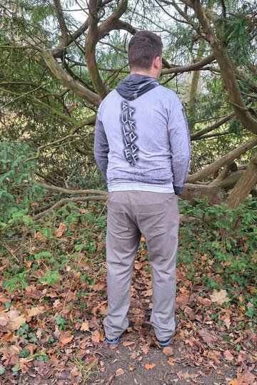 Schnittmuster Straight Leg Jeans "Der blaue Pfad" Herren Gr. 44 - 64