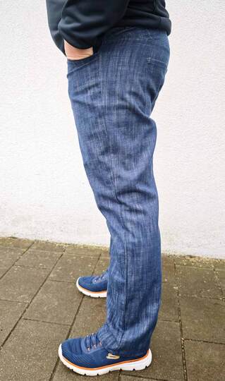 Schnittmuster Straight Leg Jeans "Der blaue Pfad" Herren Gr. 88 - 126