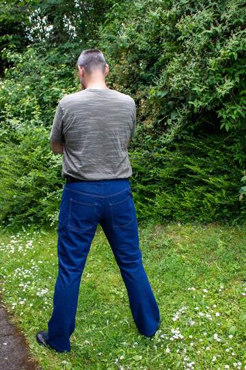 Schnittmuster Straight Leg Jeans "Der blaue Pfad" Herren Gr. 88 - 126