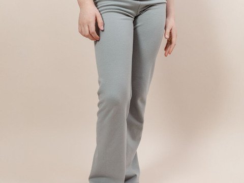 Mädchen Leggings nähen – Flared Leg mit Foldover-Bund (Schnittmuster)