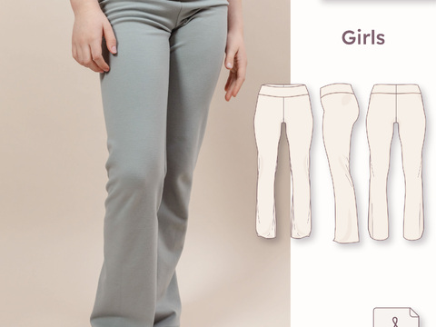 Mid-Rise Leggings – Girl 110–164