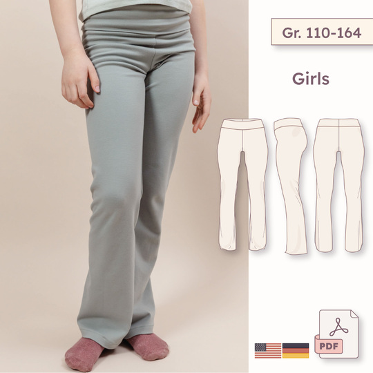 Mid-Rise Leggings – Girl 110–164