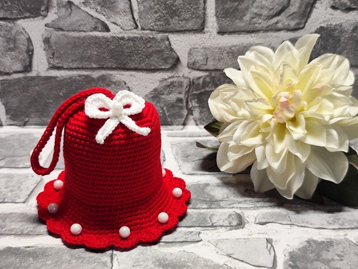 Häkelanleitung Glöckchen "Überraschung" (zum Befüllen oder als Dekohänger)