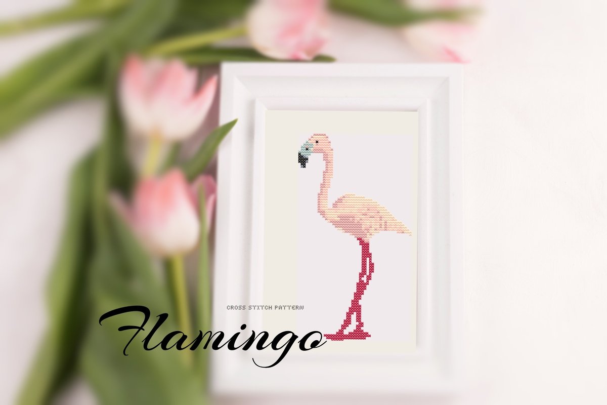 Kindermotiv-Kreuzstich. Katze, Hund, Einhorn, Flamingo, Dschungeltiere - Bild 7