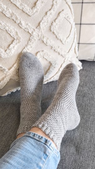 Häkelanleitung easy socks