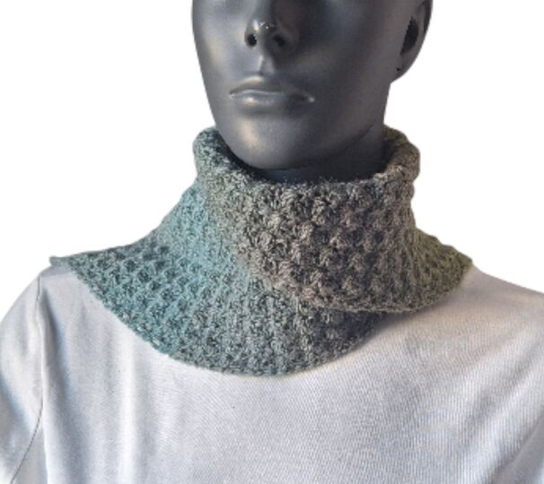 Häkelanleitung Schalkragen, Neckwarmer, Kragenschal, Halssocke  #350