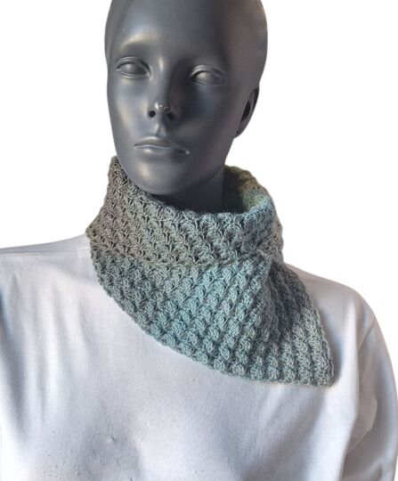 Häkelanleitung Schalkragen, Neckwarmer, Kragenschal, Halssocke  #350