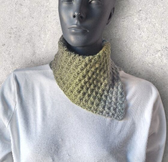 Häkelanleitung Schalkragen, Neckwarmer, Kragenschal, Halssocke  #350