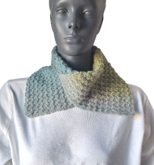 Häkelanleitung Schalkragen, Neckwarmer, Kragenschal, Halssocke  #350