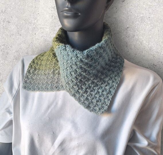 Häkelanleitung Schalkragen, Neckwarmer, Kragenschal, Halssocke  #350