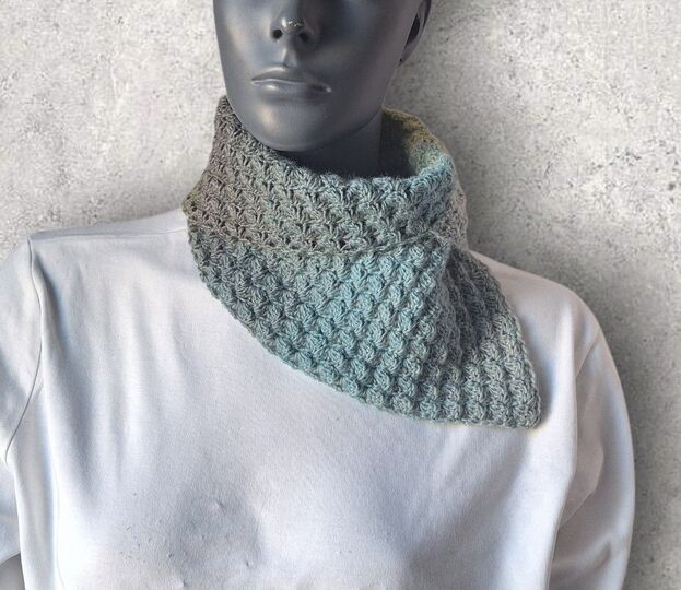 Häkelanleitung Schalkragen, Neckwarmer, Kragenschal, Halssocke  #350