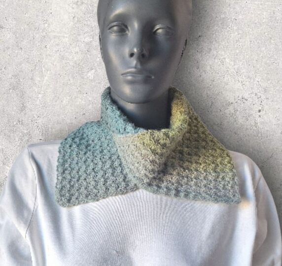 Häkelanleitung Schalkragen, Neckwarmer, Kragenschal, Halssocke  #350